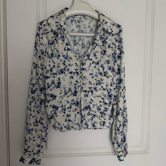 ZARA WOMEN'S SLIM FIT SHIRT sizeXS - Picture 5 of 8